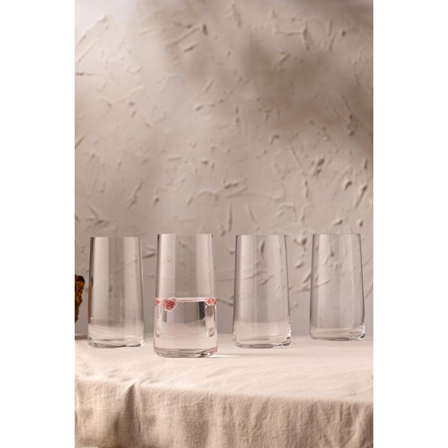 Rakle Avantgarde 4'lü Meşrubat Bardağı Seti 520 Cc