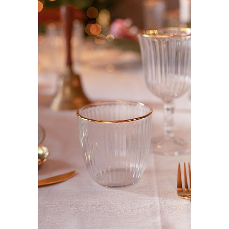 Rakle Splendid Gold 4'lü Su Bardağı Seti 290 Cc