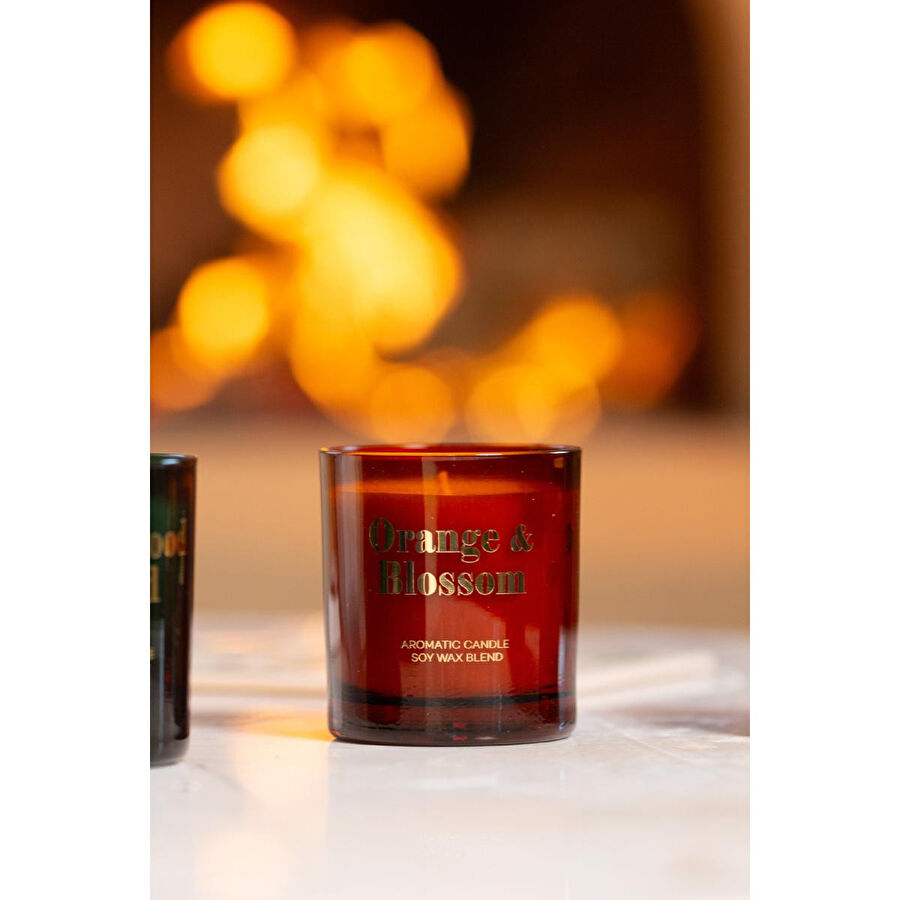 Rakle Glam Orange Blossom Portakal Kokulu Mum Turuncu 200 Gr