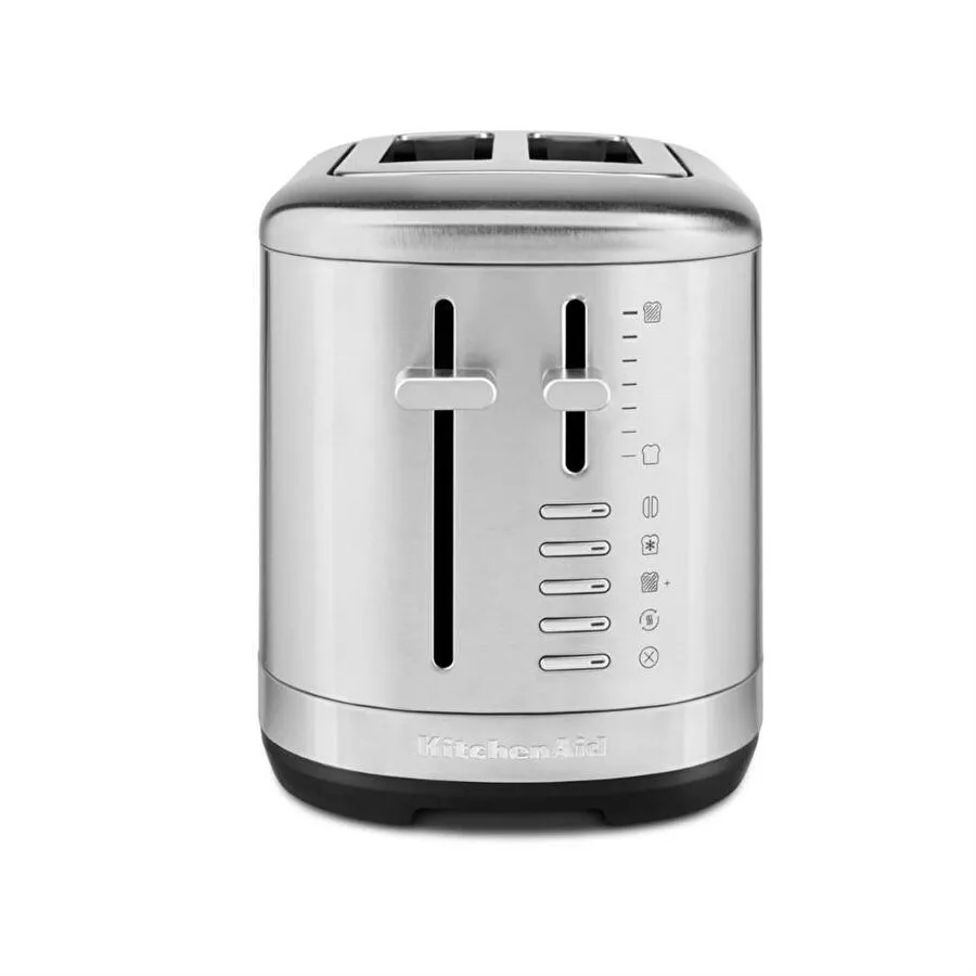 Kitchenaid Manuel Kontrollü 2 Dilim Ekmek Kızartma Makinesi - 5kmt2109 Brushed Stainless Steel