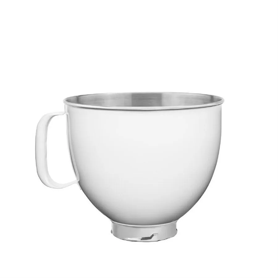 Kitchenaid 4,8 L Stand Mikser İçin Paslanmaz Çelik Kase White-5ksm5ssbwh