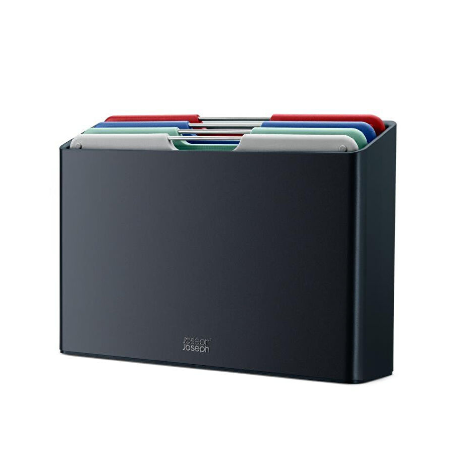 Joseph Joseph Folio Regular Kesme Tahtası Seti - Grafit