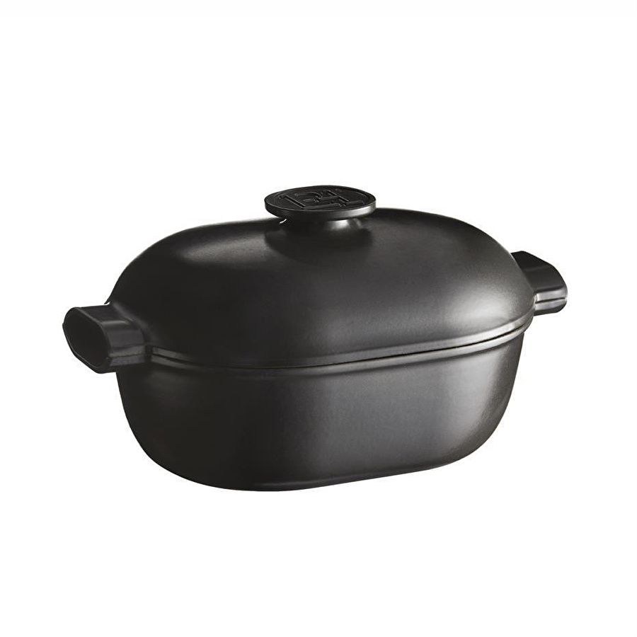 Emile Henry İnduksiyon Uyumlu Oval Tencere 4.5 L/36x24 Cm