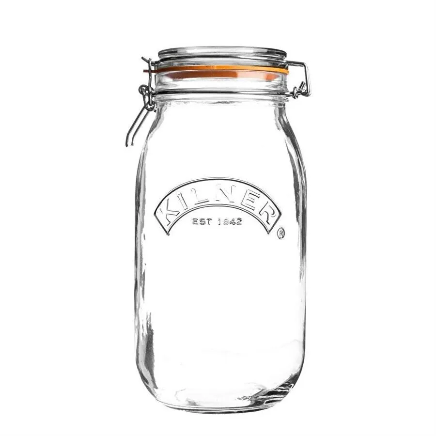 Kilner Klipsli Yuvarlak Kavanoz 1.5 Lt