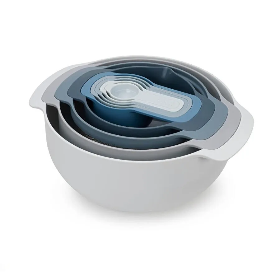 Joseph Joseph Editions Collection Nest™ 9 Plus Karıştırma Kase Seti Gökyüzü