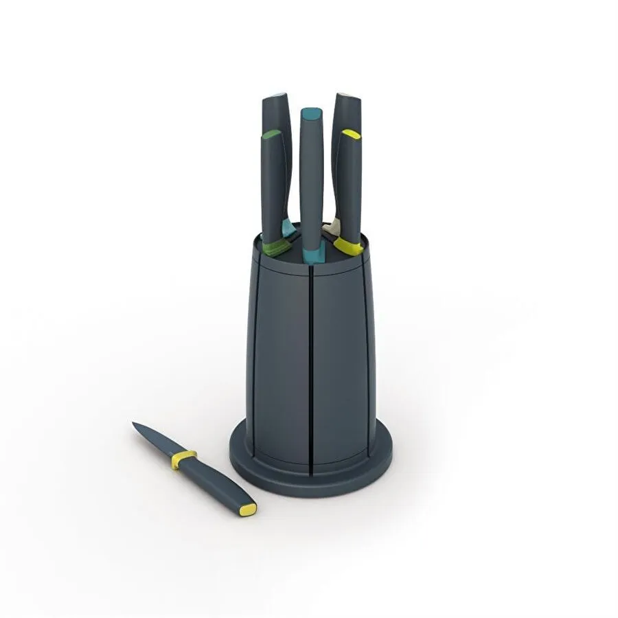 Joseph Joseph Elevate Carousel 6 Parça Bıçak Seti Opal