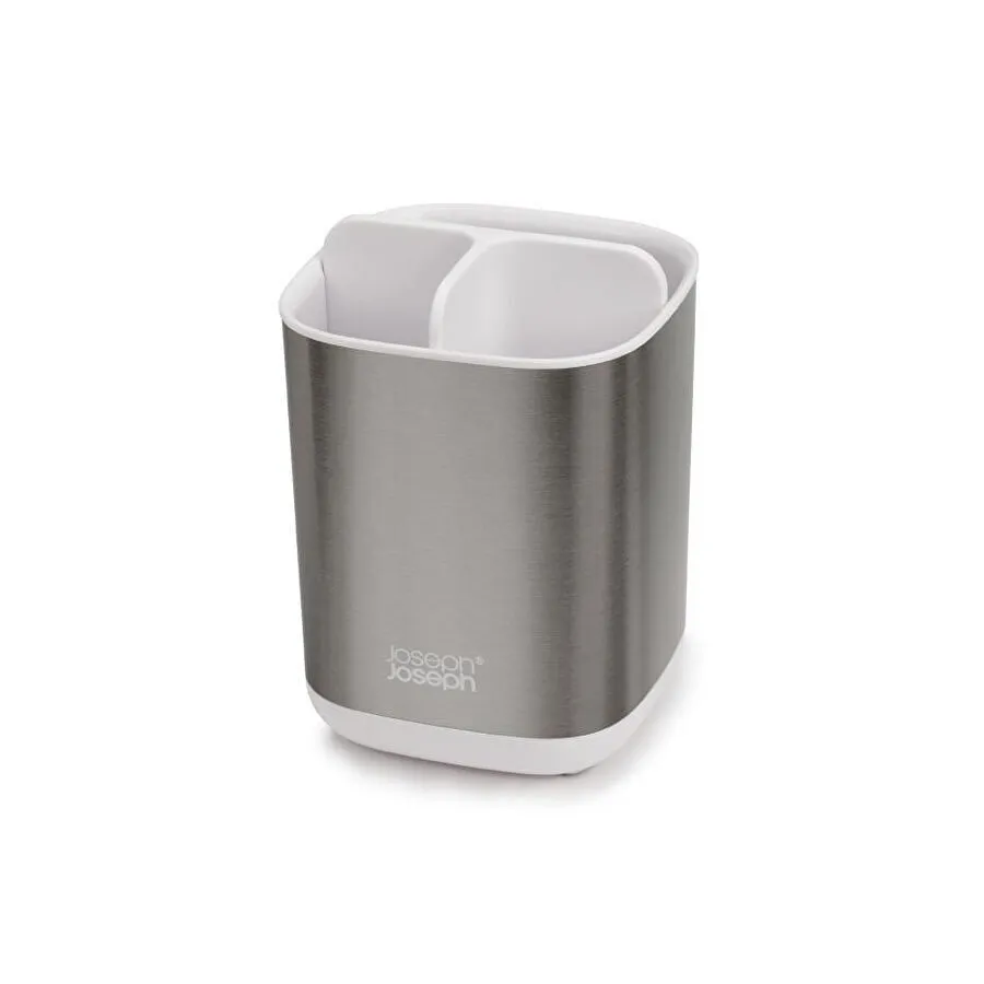 Joseph Joseph Easystore™ Steel Diş Fırçalık Beyaz/gri