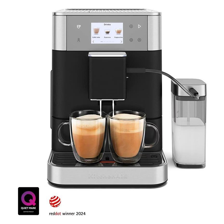 Kitchenaid Tam Otomatik Espresso Makinesi Kf7 - 5kes8557 Cast Iron Black