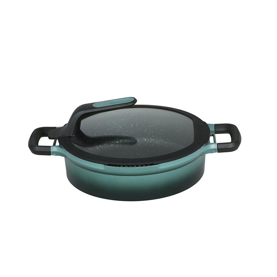 Berghoff Gem Stay Cool Pilav Tenceresi Forest 26 Cm