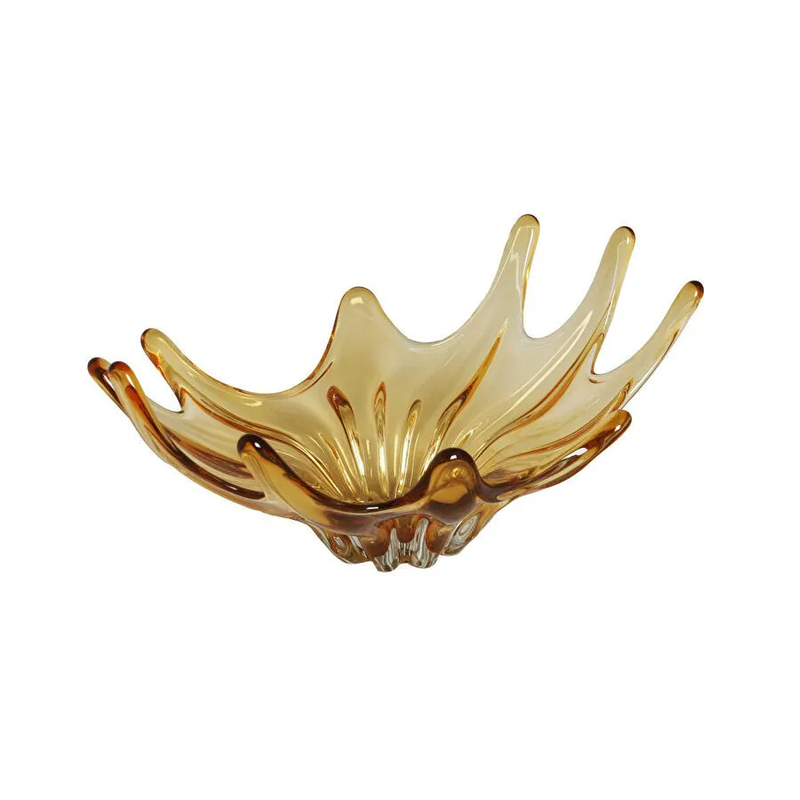 Lucky Art Cam Amber Dal Meyvelik 40x28x17 Cm