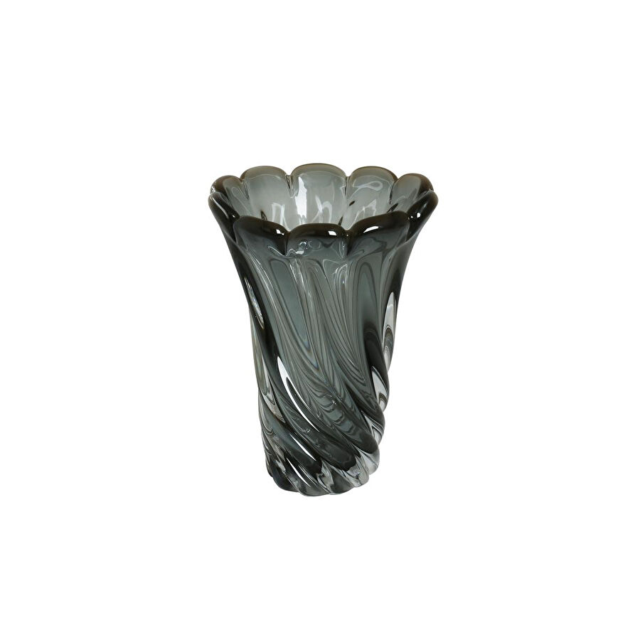 Lucky Art Cam Fume Burma Vazo 20x30 Cm