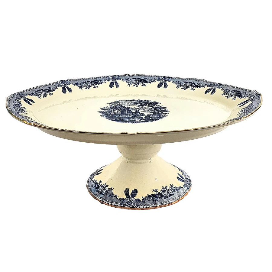 Lucky Art Margaret New Bone Ayakli Oval Sunum Standi 35cm
