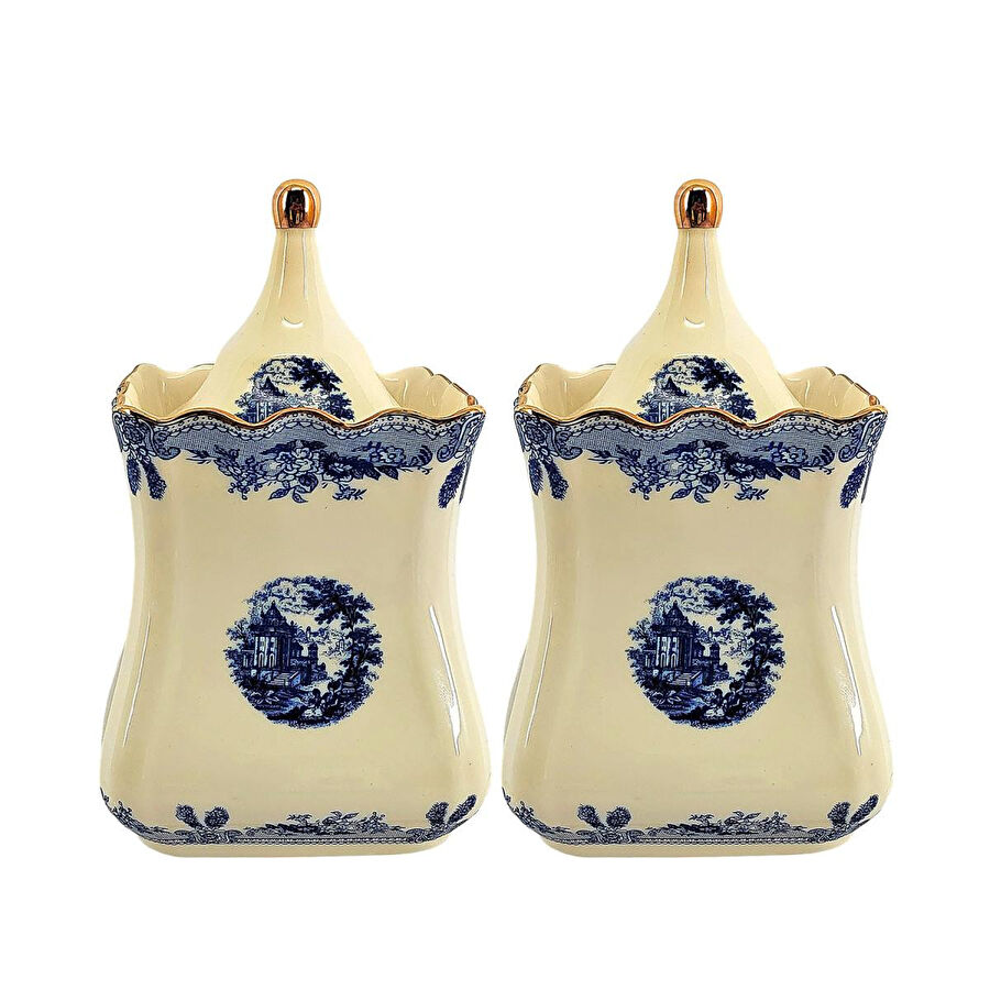 Lucky Art Margaret New Bone 2li Kavanoz 16cm