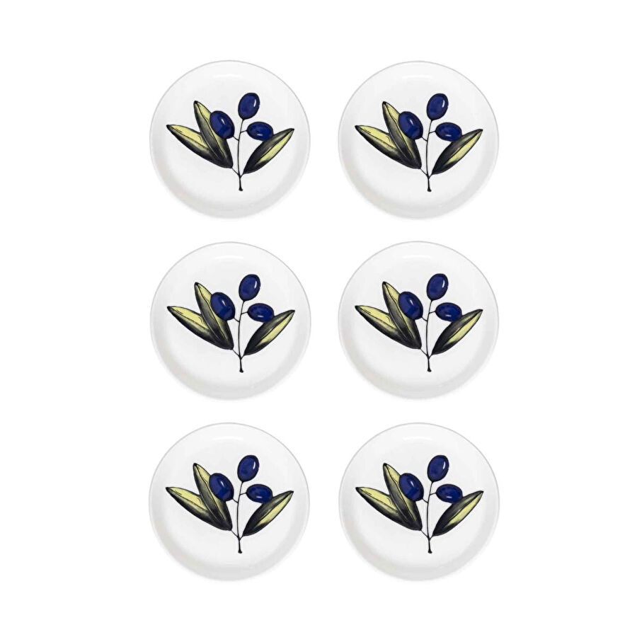 The Mia Olivos Sosluk Çerezlik 6lı Set 10 Cm