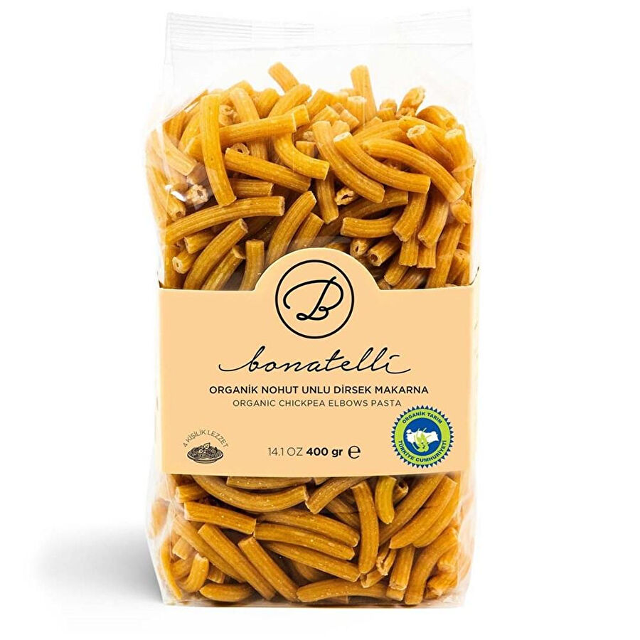 Bonatelli Organik Nohut Dirsek Makarna 400 G