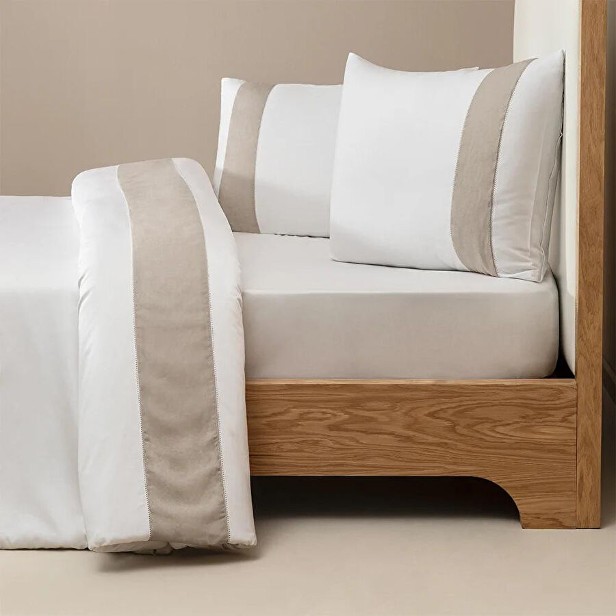 Penelope %100 Pamuk Saten Kumaş Nevresim Seti 200x220 Cm - Luciano Serisi