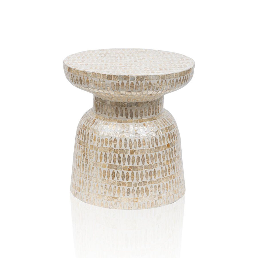 The Mia Sedef Tabure Yan Sehpa 38x40 Cm Tlc0101