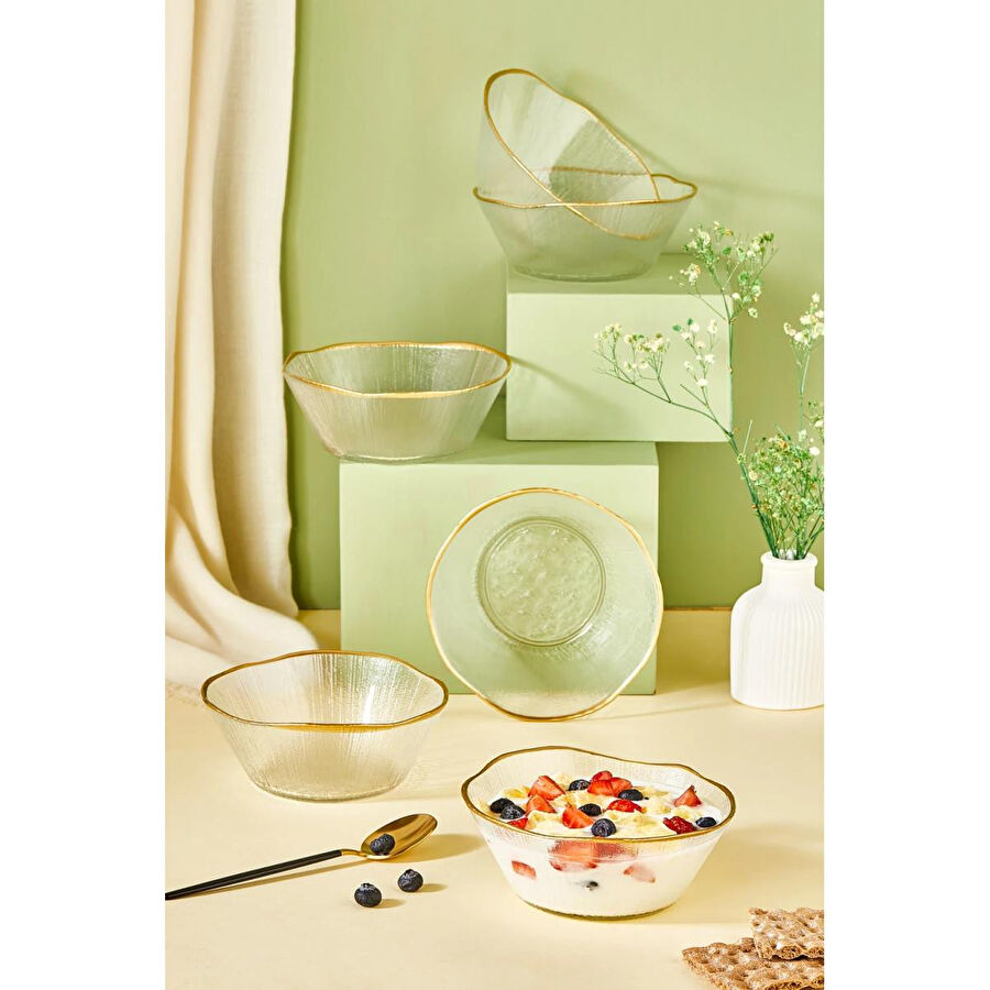 Lora Bianca Ekol 6 Parça Kase Seti