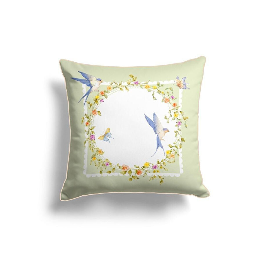 Maxxdeco 43x43 Cm Biyeli Kırlent Kılıfı