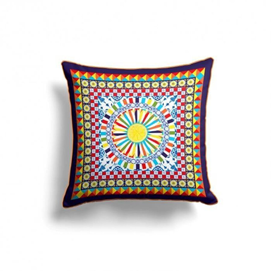 Maxxdeco 43x43 Cm Biyeli Kırlent Kılıfı