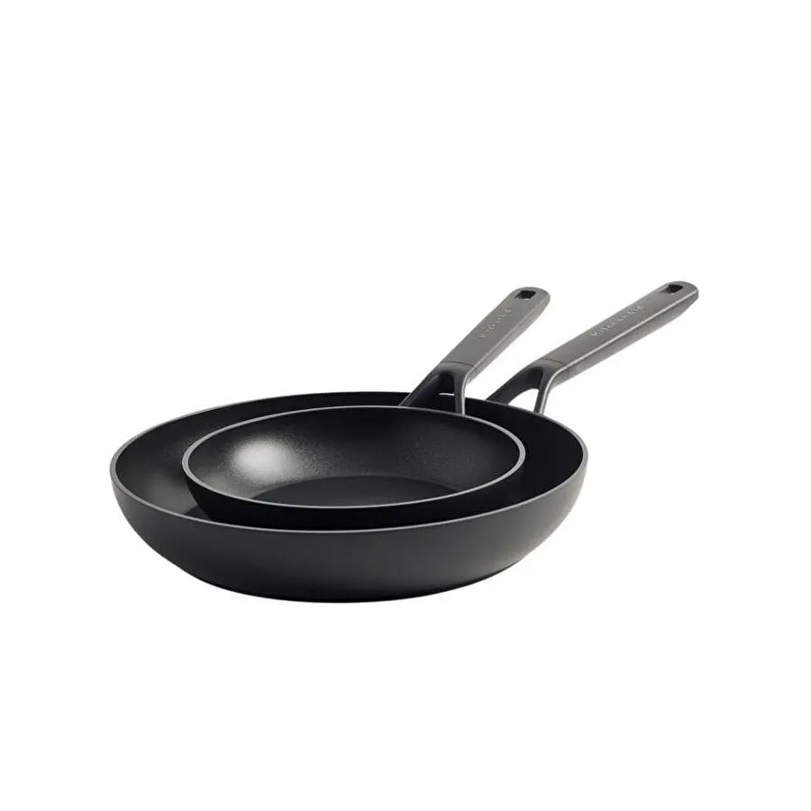 Kitchenaid Classic Alu Seramik Kaplama Kızartma Tavası Seti 20 Cm + 28 Cm