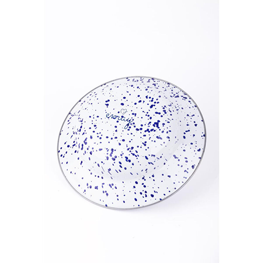 Emaylab Speckles Çukur Makarna Ve Salata Tabağı 24cm