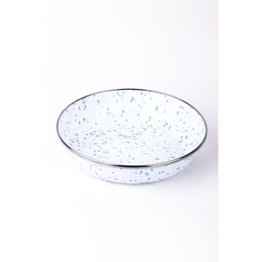 Emaylab Speckles Bowl Tabağı - Bowl Kase - Salata Kasesi - Sunum Kasesi 21cm