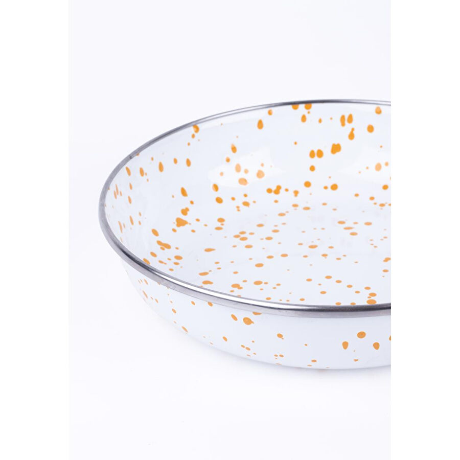Emaylab Speckles Bowl Tabağı - Bowl Kase - Salata Kasesi - Sunum Kasesi 21cm