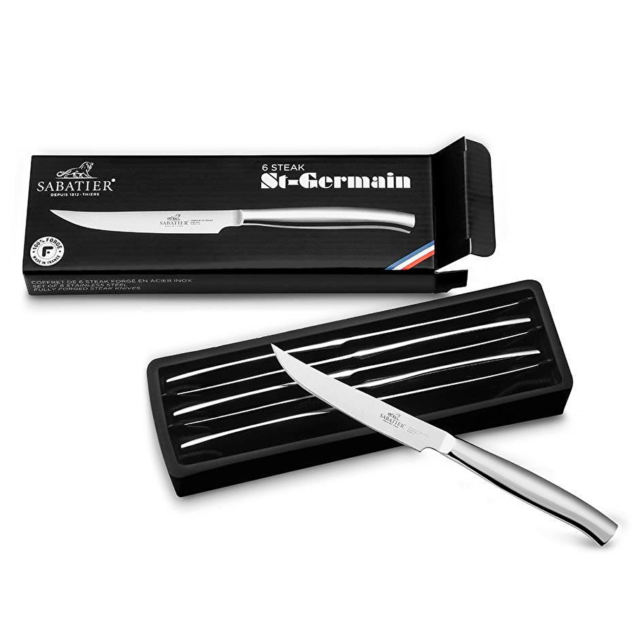 Sabatier Saint Germain 6 Parça Dövme Çelik Bıçak Hediye Kutusu