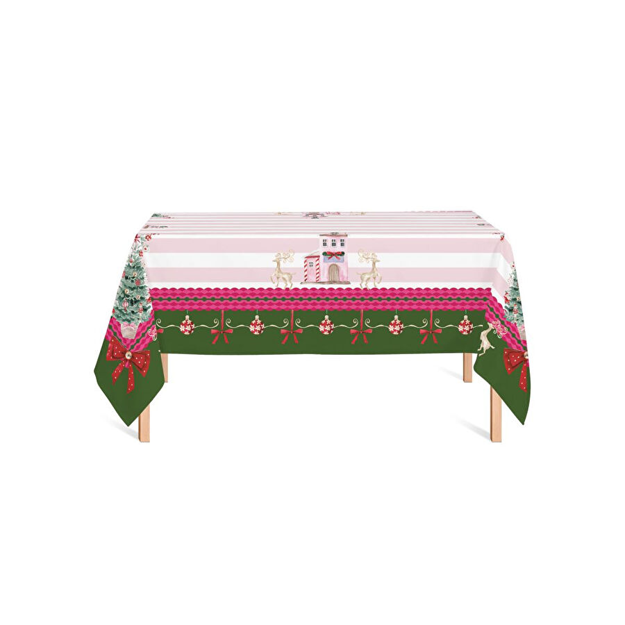 Maxxdeco 140x240 Cm Masa Örtüsü-pink