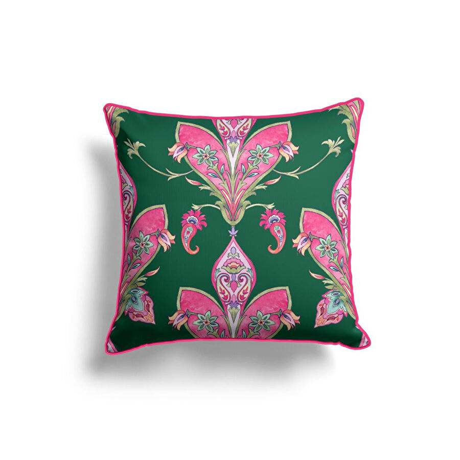 Maxxdeco 43x43 Cm Biyeli Kadife Kırlent Kılıfı- 12435