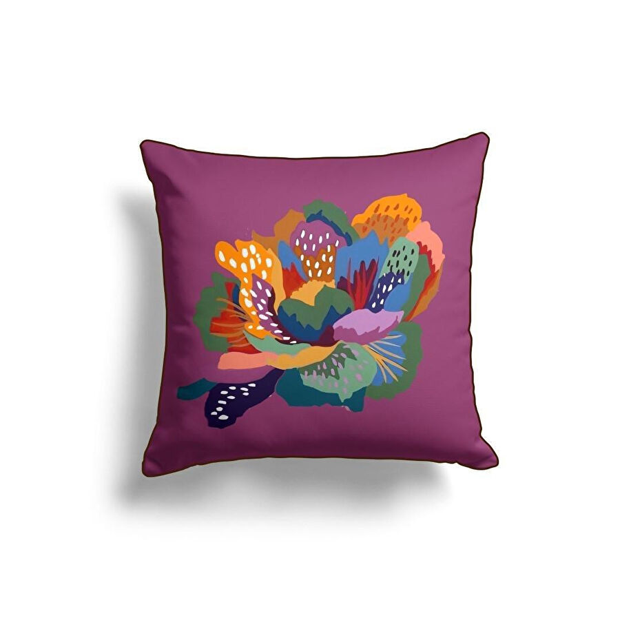 Maxxdeco 43x43 Cm Biyeli Kırlent Kılıfı-12168