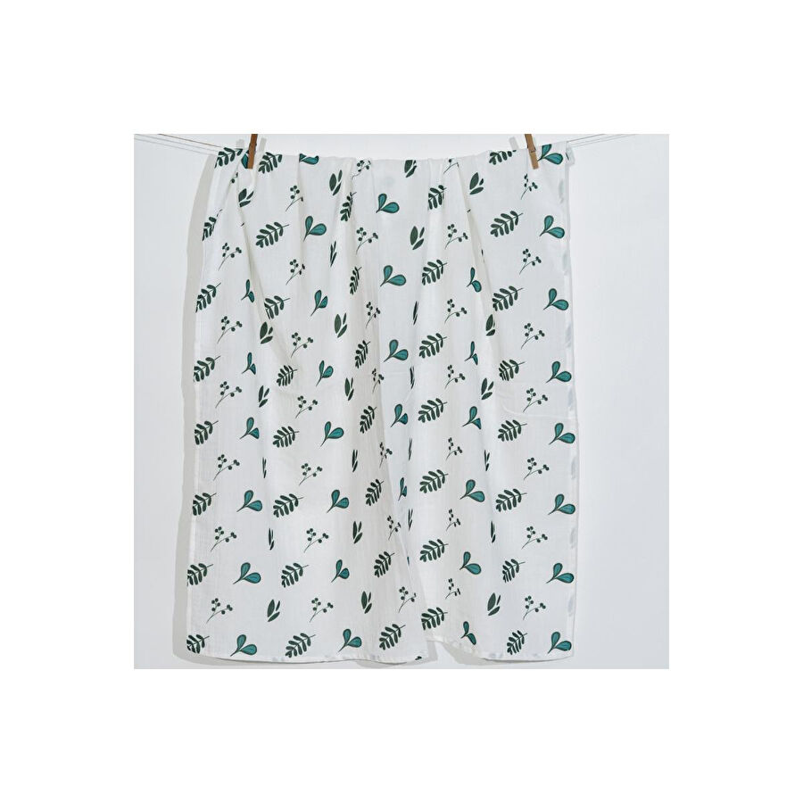 Itsy Bitsy Kids Petit Fleur Garden , Müslin Bebek Örtüsü , 100x100 Cm