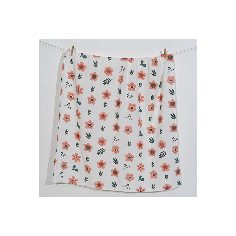 Itsy Bitsy Kids Petit Fleur, Müslin Bebek Örtüsü , 100x100 Cm