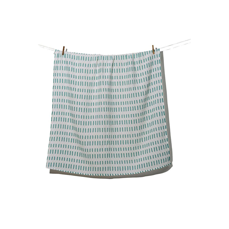 Itsy Bitsy Kids Amulet Blossom Lines , Müslin Bebek Örtüsü , 100x100 Cm