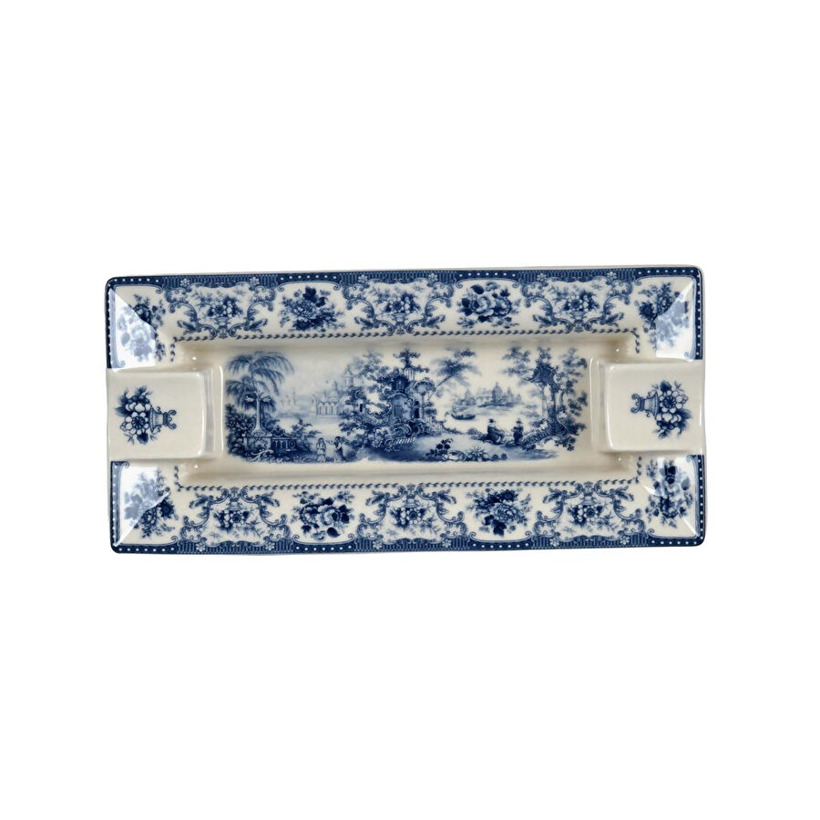 Lucky Art Florantine Kül Tablasi Mavi