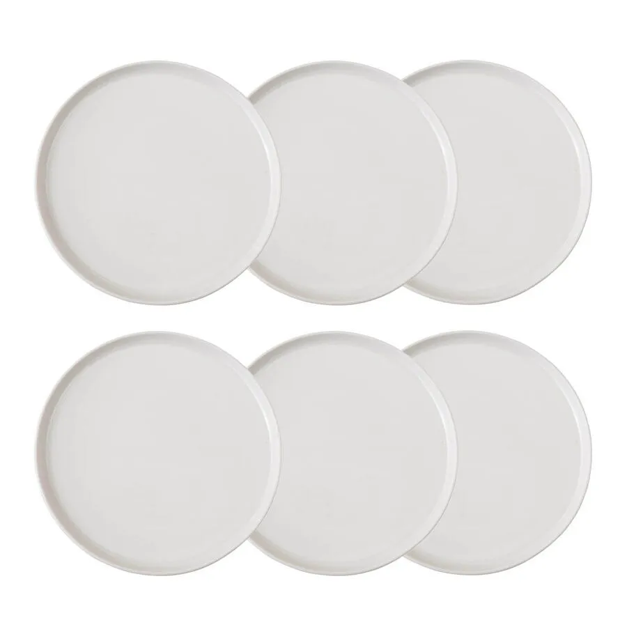 Mudo Home Ephesus White Pasta Tabaği Seti̇ 6li -20cm