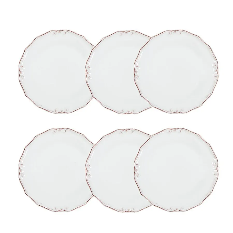 Mudo Home Ekru 6 Li Pasta Tabaği Seti̇ -20cm