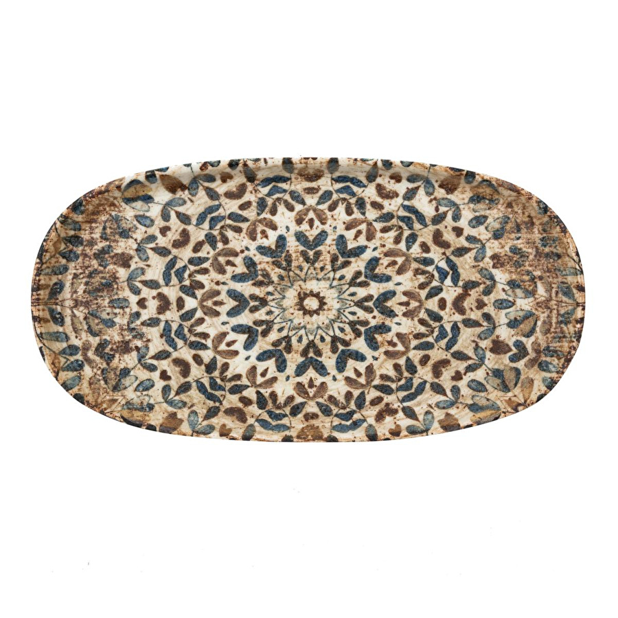 Mudo Home Ephesus Düz Kayik Tabak 25cm