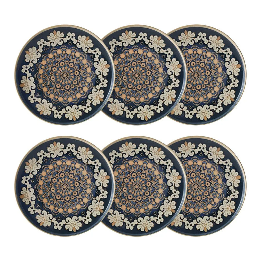 Mudo Home Beli̇ze Servi̇s Tabaği Seti̇ 27cm -6li