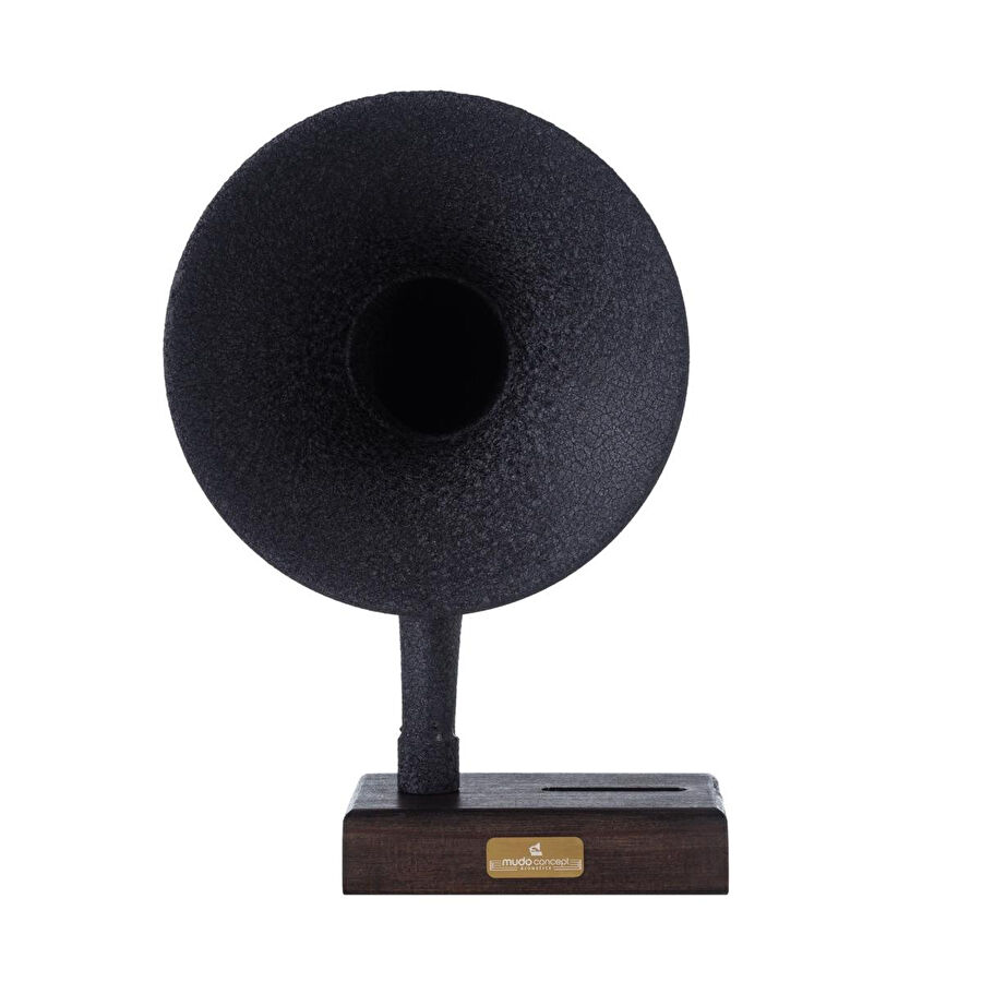 Mudo Home Akusti̇k Gramofon Si̇yah