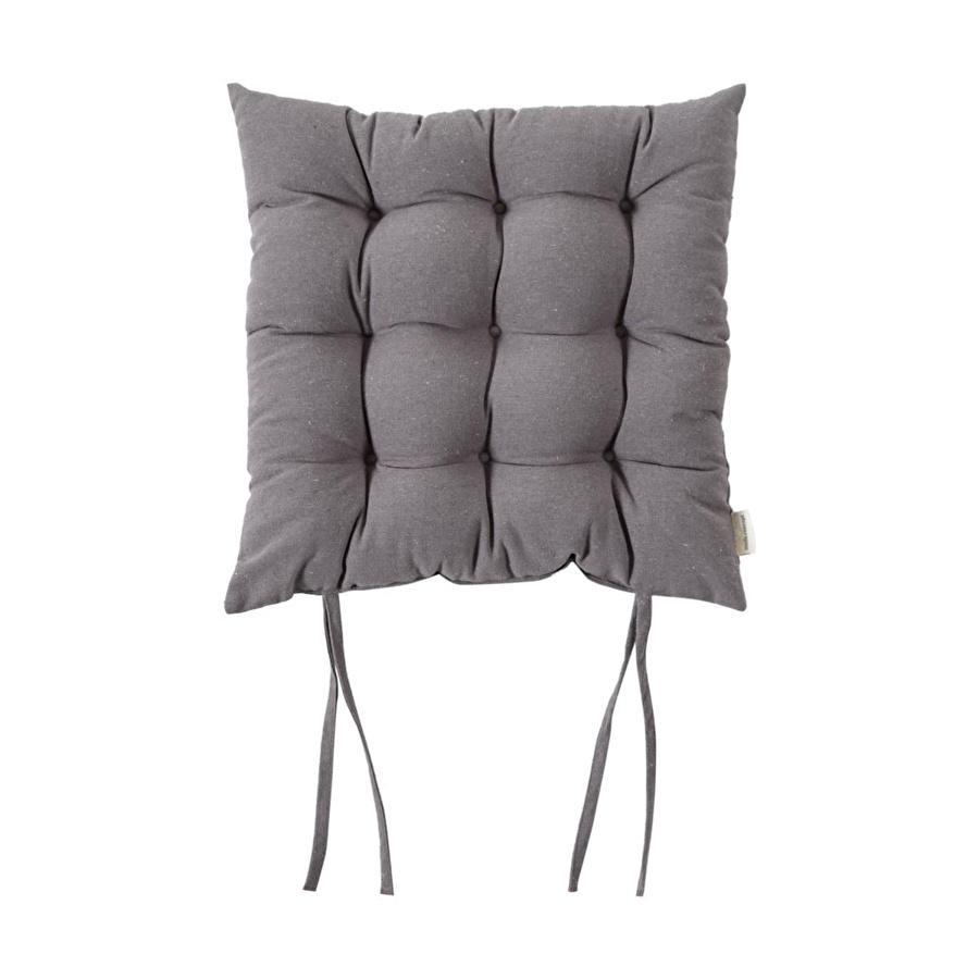 Mudo Home Nimes Sandalye Mi̇nderi̇ Gri̇ 45x45