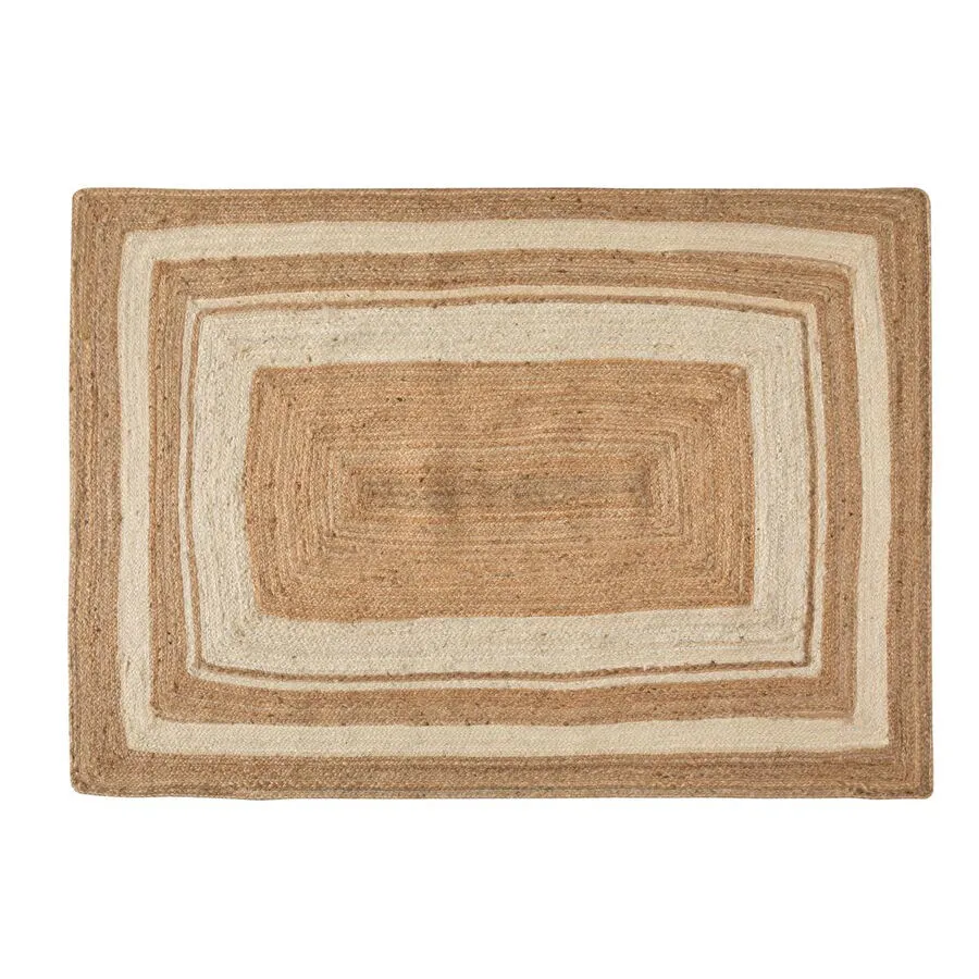 Mudo Home Mafra Bordürlü Jüt Hali Bej 170x240