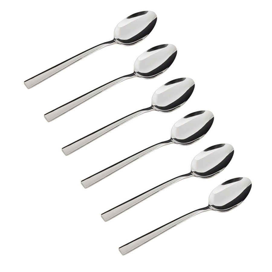 Mudo Home Premium Steel Collection 6'li̇ Çay Kaşiği