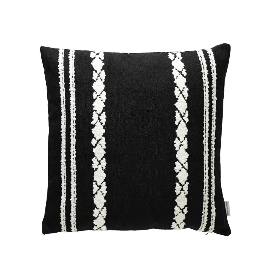 Mudo Home Ava Fancy Kirlent Si̇yah 50x50