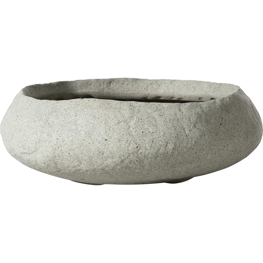 Mudo Home Earth Dekorati̇f Kase Bej 43x39x15cm