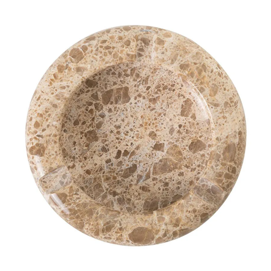 Mudo Home Round Mermer Küllük Amber