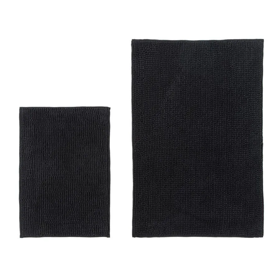 Mudo Home June 2'li̇ Banyo Paspas Seti̇ Si̇yah