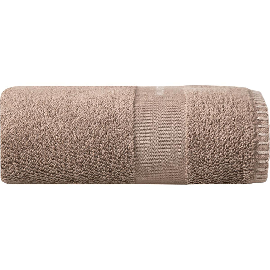 Mudo Home Koyu Bej Yüz Havlusu 50x80
