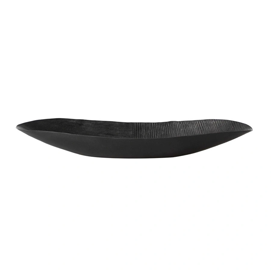 Mudo Home Boat Dekorati̇f Kase Si̇yah 5x15x41cm